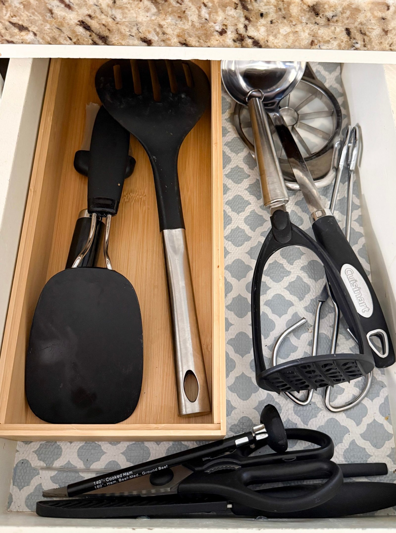 Simple decluttering 3-step method-donate, toss, keep, unsure.